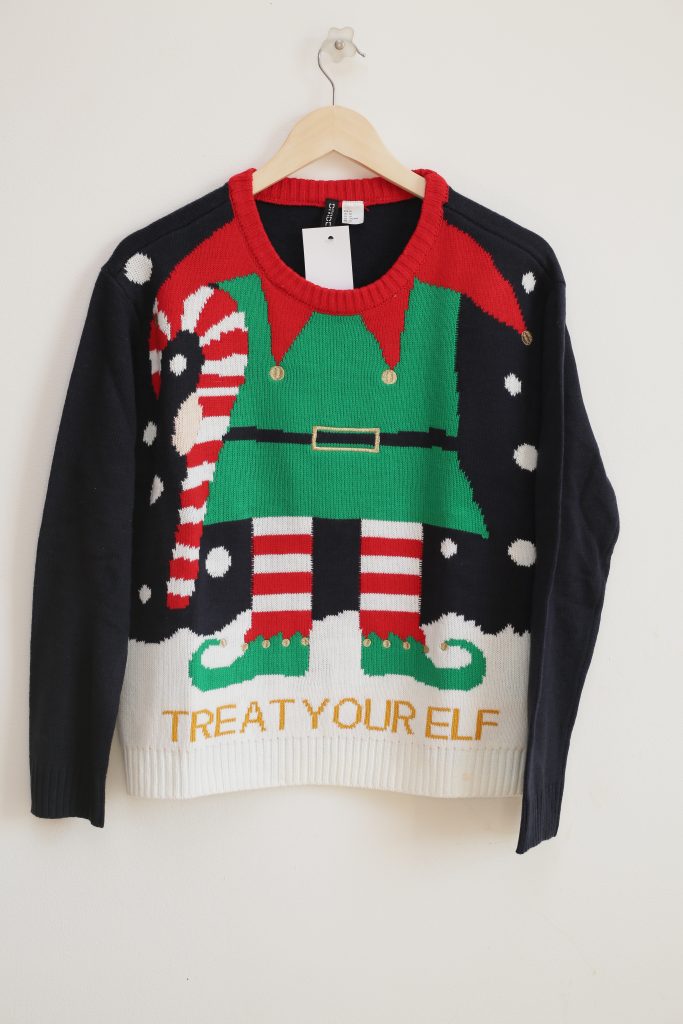 Vianočný pulóver s motívom H&M